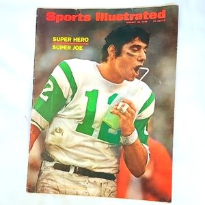 Vintage Sports Illustrated Magazine - Super Joe Cover